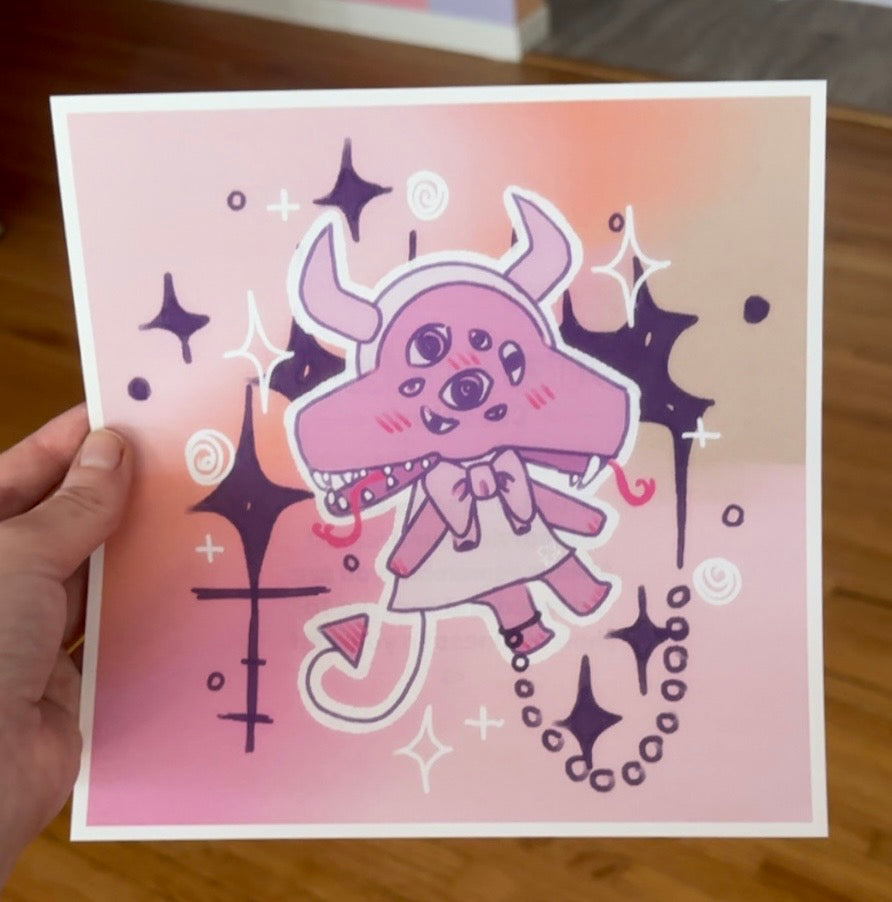 biblically accurate something print