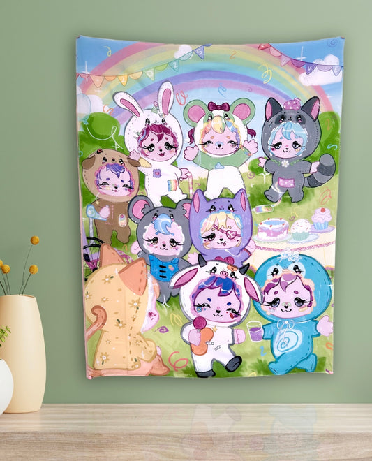 Medical Mimsies Picnic Tapestry