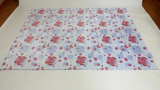 Rosy Moth Blanket