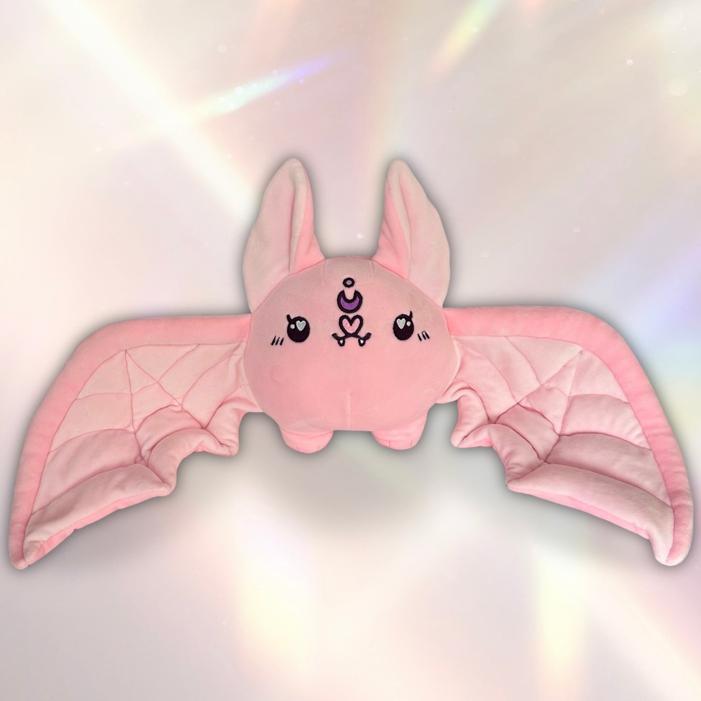 portable weighted bat plush