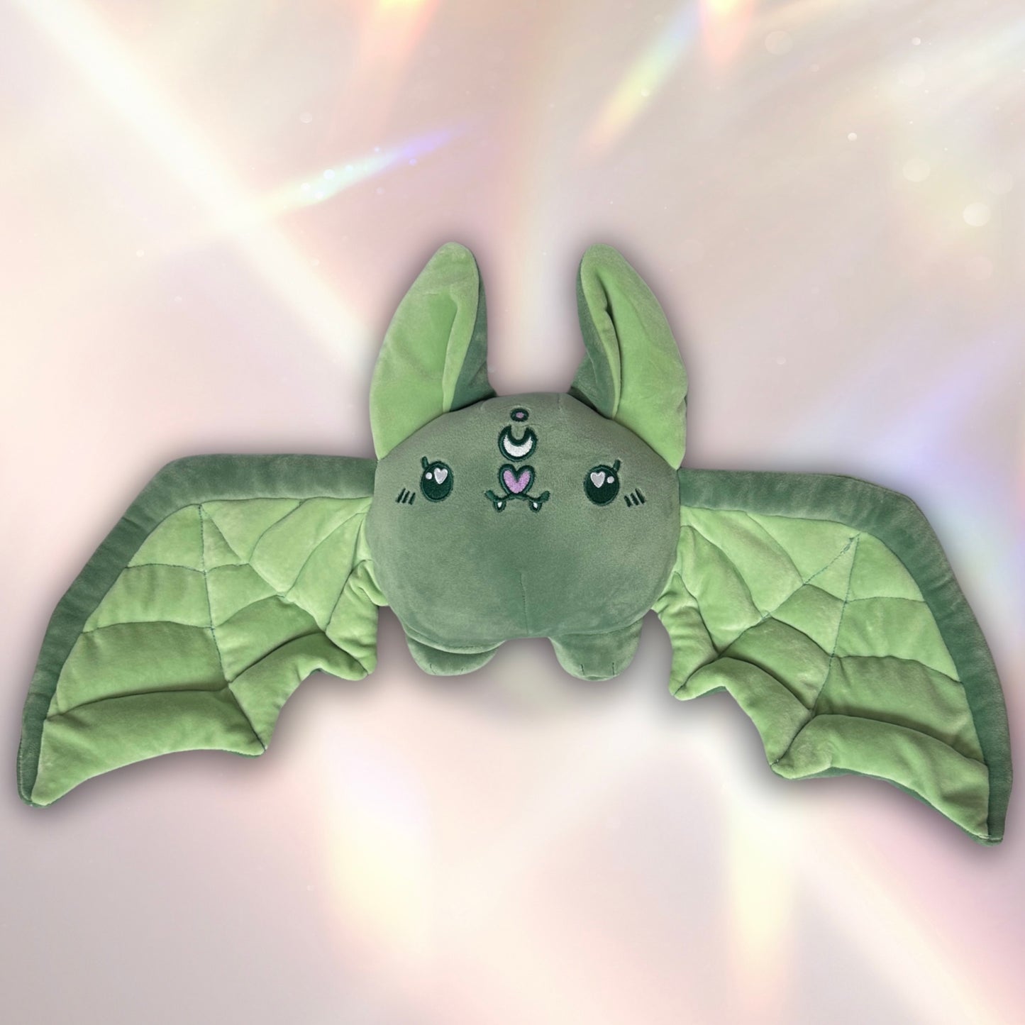 portable weighted bat plush