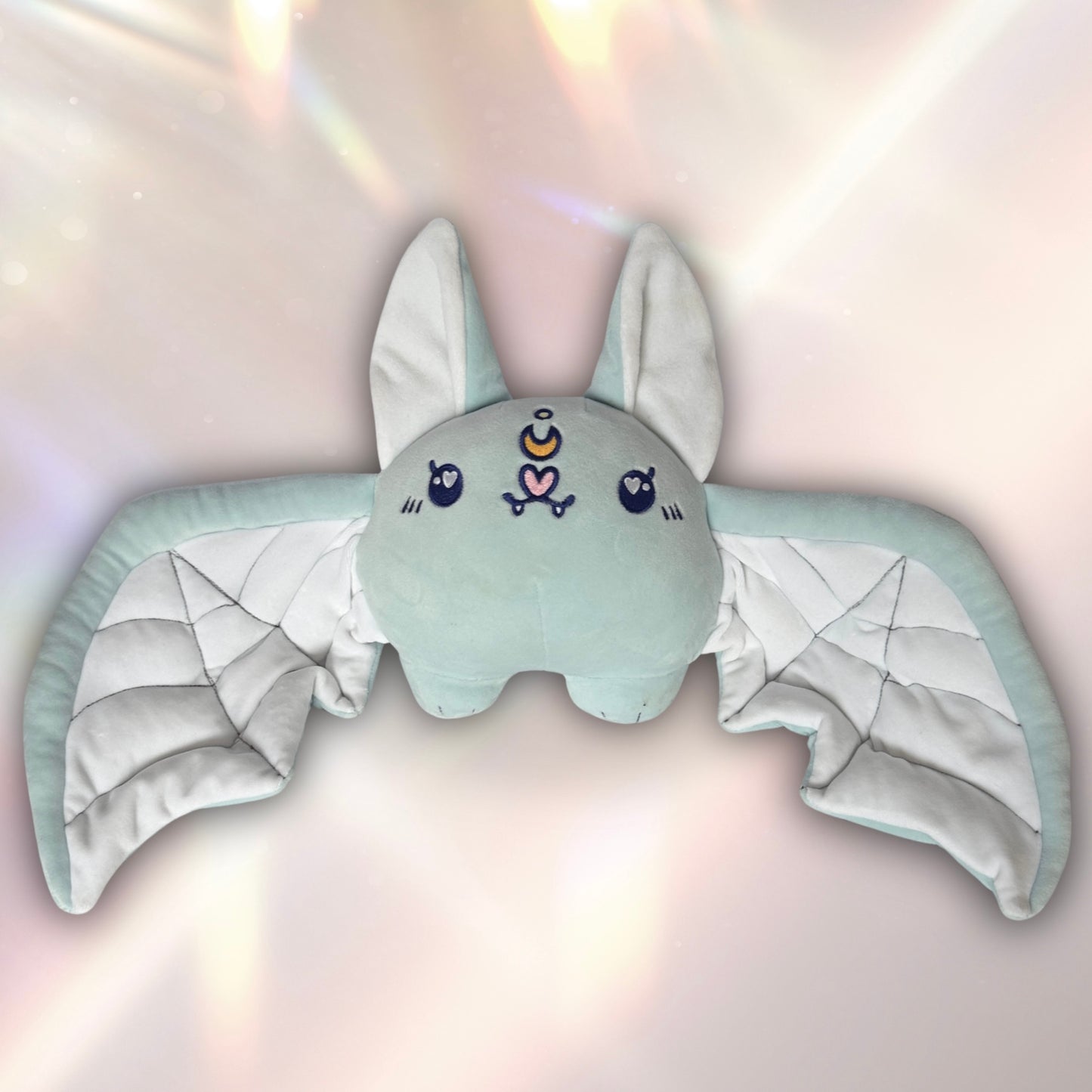 portable weighted bat plush