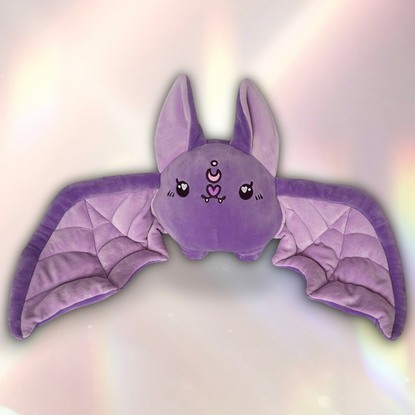 portable weighted bat plush