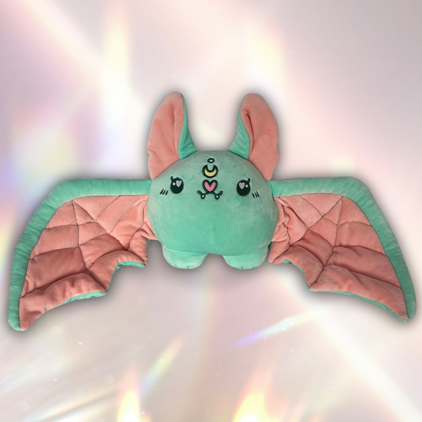 portable weighted bat plush