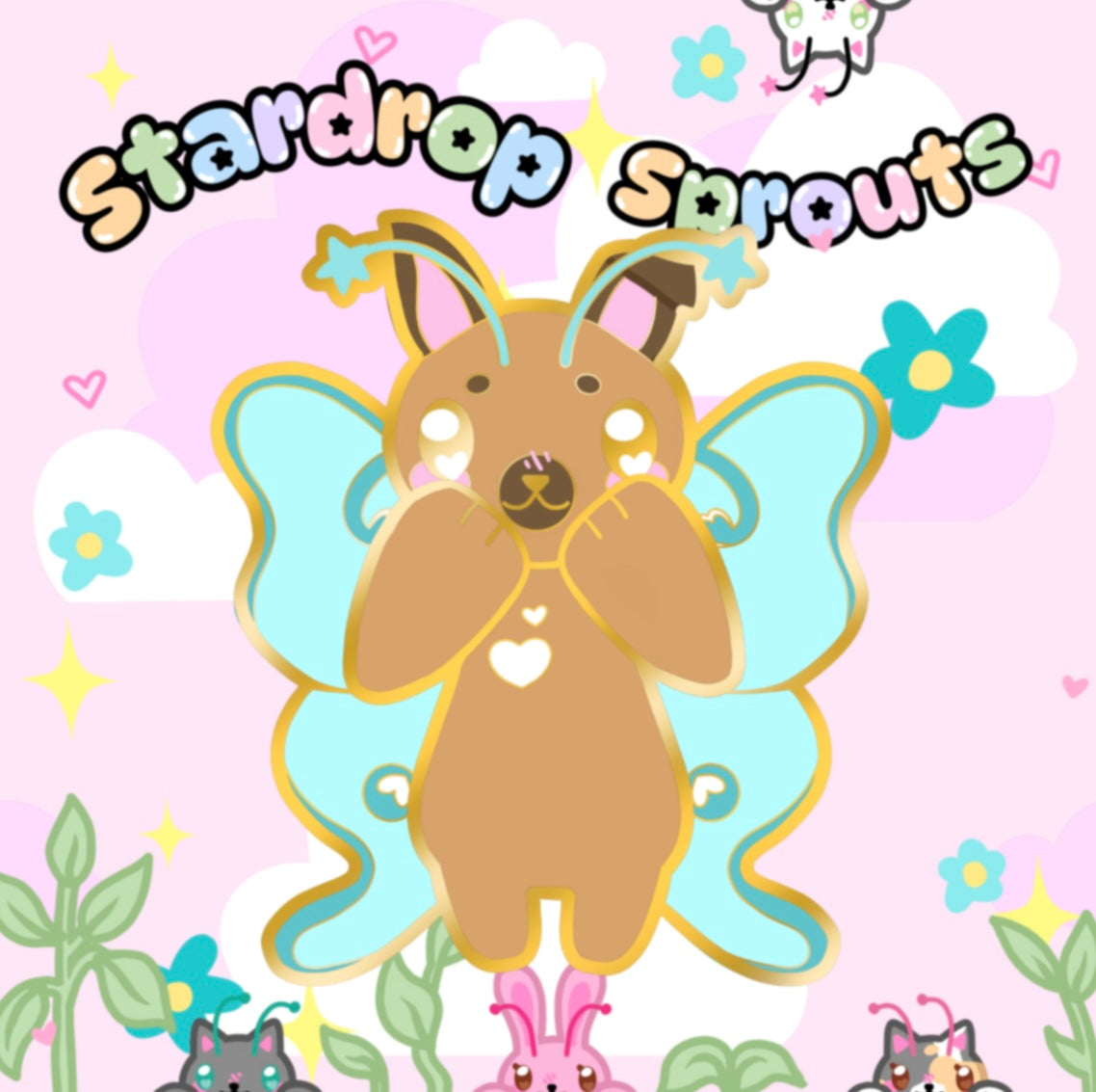 Stardrop Sprouts Enamel Pin *PREORDER ESTIMATED SHIP SEP 2025*