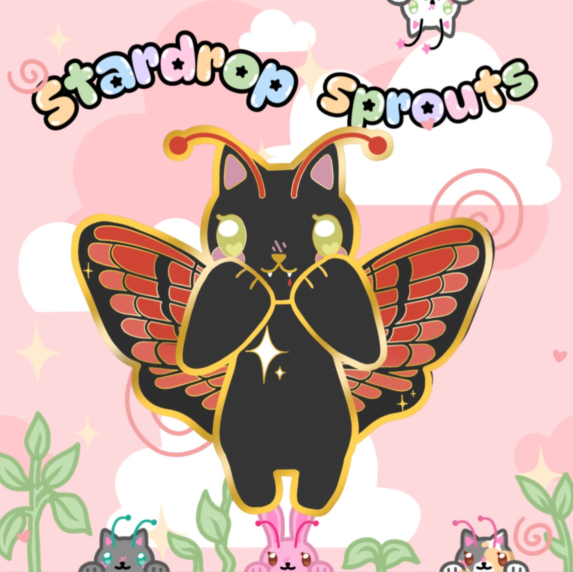 Stardrop Sprouts Enamel Pin *PREORDER ESTIMATED SHIP SEP 2025*