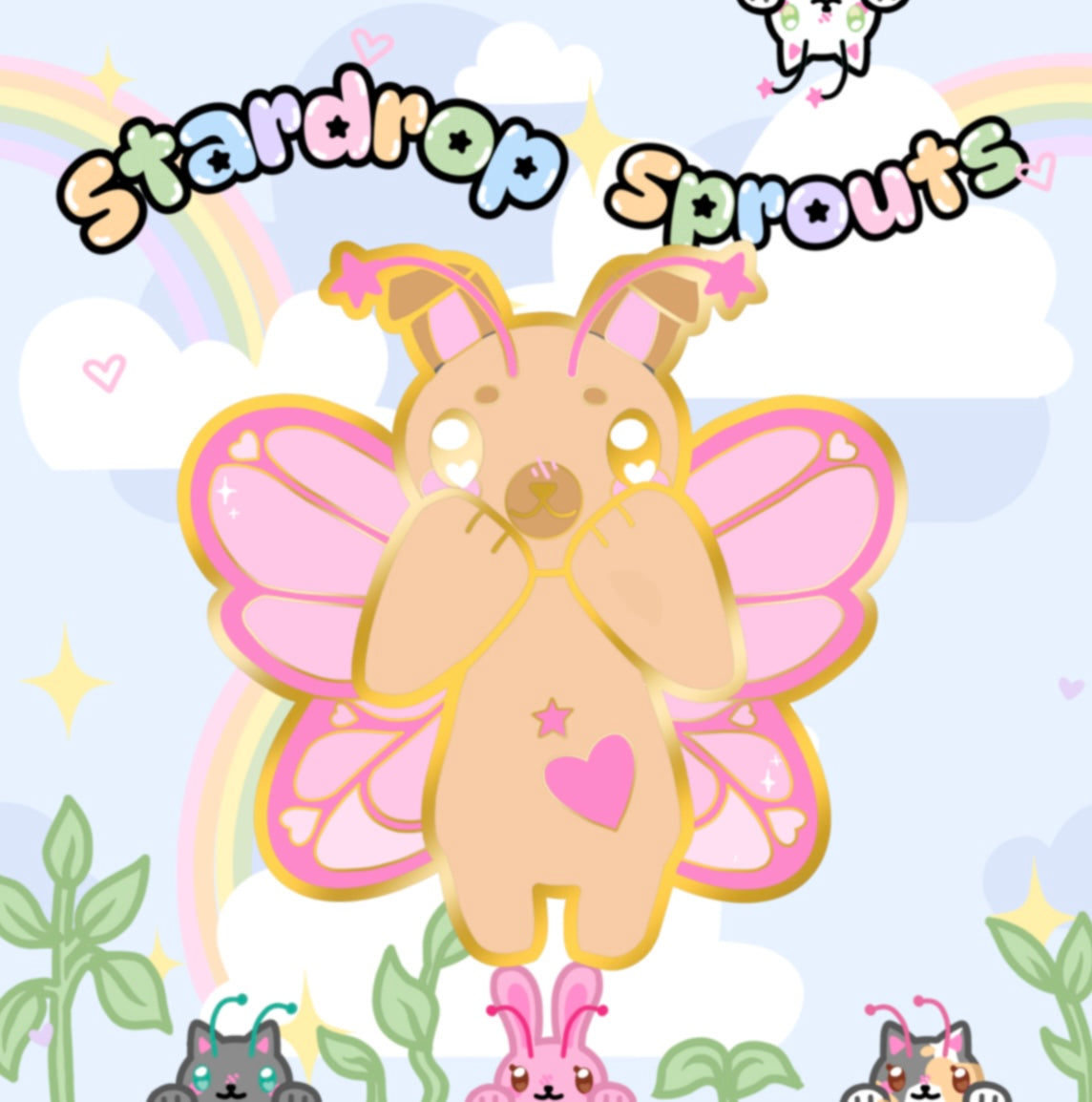 Stardrop Sprouts Enamel Pin *PREORDER ESTIMATED SHIP SEP 2025*