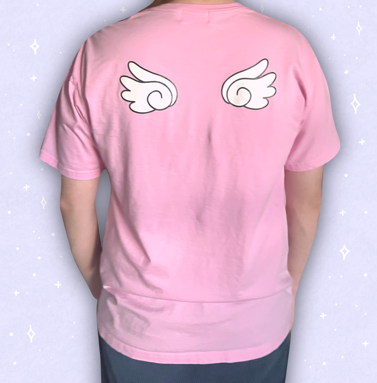 pink sunset dino shirt (run small)